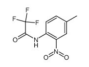 4-methyl-2-nitrotrifluoroacetanilide结构式