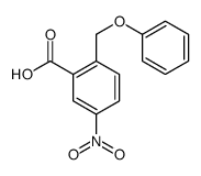 5-nitro-2-(phenoxymethyl)benzoic acid Structure