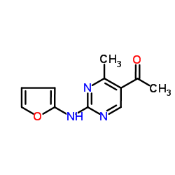 1-[2-(2-Furylamino)-4-methylpyrimidin-5-yl]-ethanone picture