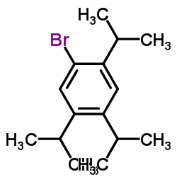 1-Bromo-2,4,5-triisopropylbenzene结构式