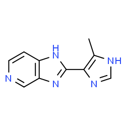 1H-Imidazo[4,5-c]pyridine,2-(5-methyl-1H-imidazol-4-yl)-(9CI)结构式