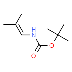 Carbamic acid, (2-methyl-1-propenyl)-, 1,1-dimethylethyl ester (9CI)结构式