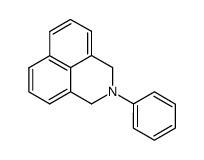 2-phenyl-2,3-dihydro-1H-benz[d,e]isoquinoline结构式