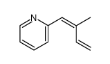 Pyridine, 2-(2-methyl-1,3-butadienyl)-, (Z)- (9CI) structure