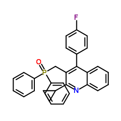 2-Cyclopropyl-3-[(diphenylphosphinyl)methyl]-4-(4-fluorophenyl)quinoline picture