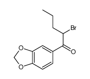 (+/-)-1-(1,3-Benzodioxol-5-yl)-2-bromo-1-pentanone Structure