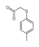 1-methyl-4-(nitromethylsulfanyl)benzene Structure
