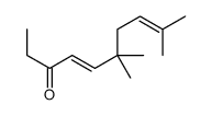 6,6,9-trimethyldeca-4,8-dien-3-one结构式