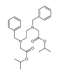 propan-2-yl 2-[benzyl-[2-[benzyl-(2-oxo-2-propan-2-yloxyethyl)amino]ethyl]amino]acetate Structure
