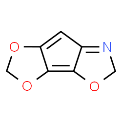 5H-1,3-Dioxolo[3,4]cyclopent[1,2-d]oxazole (9CI)结构式