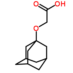 (Adamantan-1-yloxy)acetic acid Structure