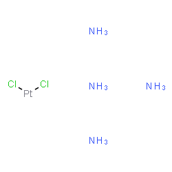 tetraammineplatinum(II)结构式