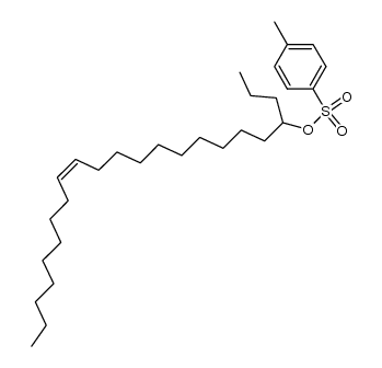 (Z)-tricos-14-en-4-yl 4-methylbenzenesulfonate结构式