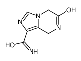 Imidazo[1,5-a]pyrazine-1-carboxamide, 5,6,7,8-tetrahydro-6-oxo- (9CI) structure
