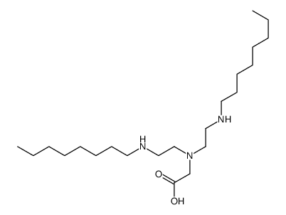 N,N-bis[2-(octylamino)ethyl]glycine Structure