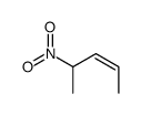 4-nitropent-2-ene结构式