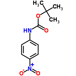 2-Methyl-2-propanyl (4-nitrophenyl)carbamate structure