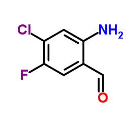 2-Amino-4-chloro-5-fluorobenzaldehyde picture