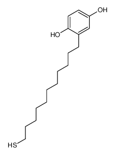 11-巯基十一烷基氢醌结构式