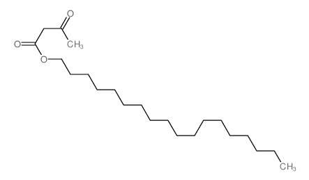 Butanoic acid, 3-oxo-,octadecyl ester结构式