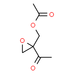 Ethanone, 1-[2-[(acetyloxy)methyl]oxiranyl]- (9CI) Structure