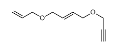 1-prop-2-enoxy-4-prop-2-ynoxybut-2-ene结构式