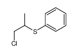 1-chloropropan-2-ylsulfanylbenzene Structure