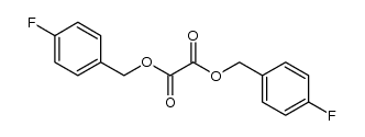 Oxalsaeure-bis-(p-fluorbenzylester) Structure
