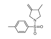 3-methyl-4-methylidene-1-(4-methylphenyl)sulfonylpyrrolidine结构式