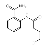 Benzamide,2-[(4-chloro-1-oxobutyl)amino]-结构式