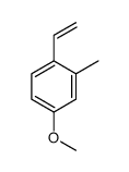 4-METHOXY-2-METHYL-1-VINYL-BENZENE Structure