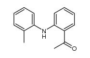 1-[2-[(2-Methylphenyl)amino]phenyl]ethanon Structure