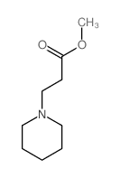 Methyl 3-piperidin-1-ylpropanoate Structure