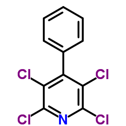 2,3,5,6-Tetrachloro-4-phenylpyridine Structure