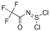 N-(Trifluoroacetyl)-S,S-dichlorosulfilimine结构式