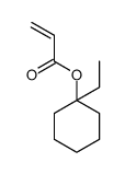 1-乙基丙稀酸环己酯结构式