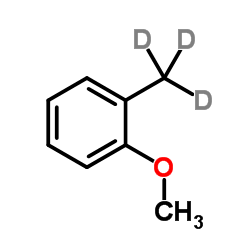 2-甲基苯甲醚-a,a,a-d3结构式