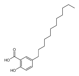 5-dodecyl-2-hydroxybenzoic acid结构式