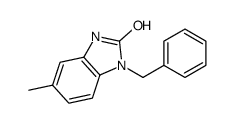 1-Benzyl-5-methyl-1H-benzimidazol-2(3H)-one结构式