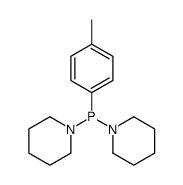 (4-methylphenyl)-bis(1-piperidyl)phosphane结构式