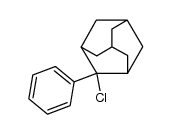 2-chloro-2-phenyladamantane结构式