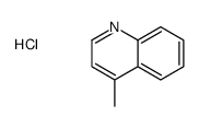 4-methylquinolinium chloride Structure