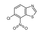 Benzothiazole, 6-chloro-7-nitro- (8CI) structure