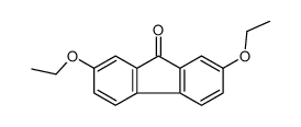 2,7-diethoxyfluoren-9-one结构式