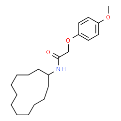 N-Cyclododecyl-2-(4-methoxyphenoxy)acetamide picture