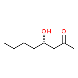 2-Octanone, 4-hydroxy-, (4S)- (9CI) structure