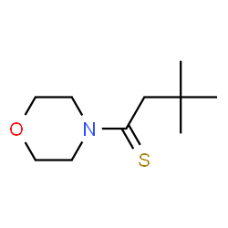 Morpholine,4-(3,3-dimethylthiobutyryl)- (8CI)结构式
