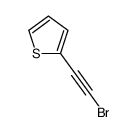 2-(2-bromoethynyl)thiophene结构式