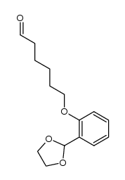 6-[2-(1,3-Dioxolan-2-yl)phenoxy]hexanal Structure