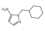 1-(环己基甲基)-1H-吡唑-5-胺结构式